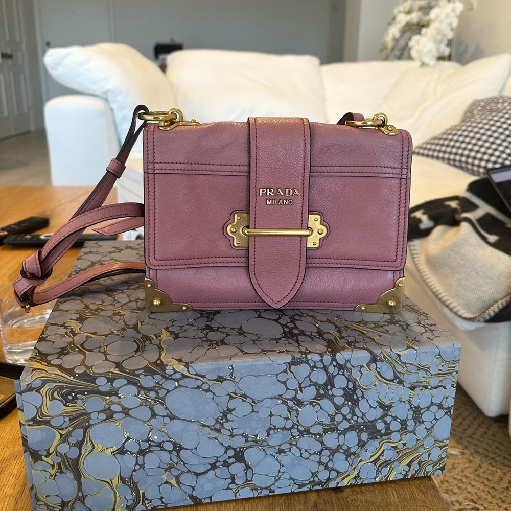 RARE Prada Pink Cahier bag
